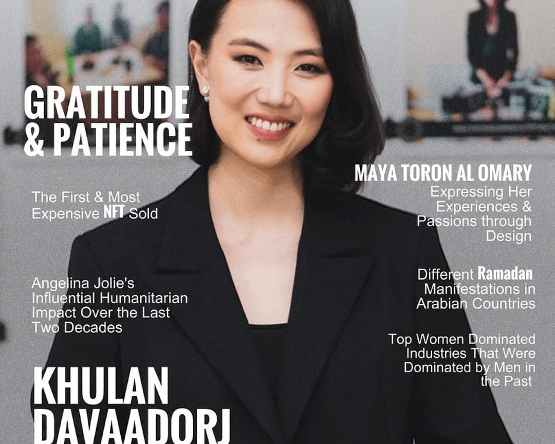 LHAMOUR on the cover of "BlakinWite" magazine! What an honor!