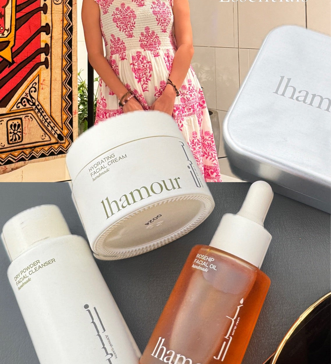 Travel Light, Travel Clean: Your Essential Lhamour Skincare Trio