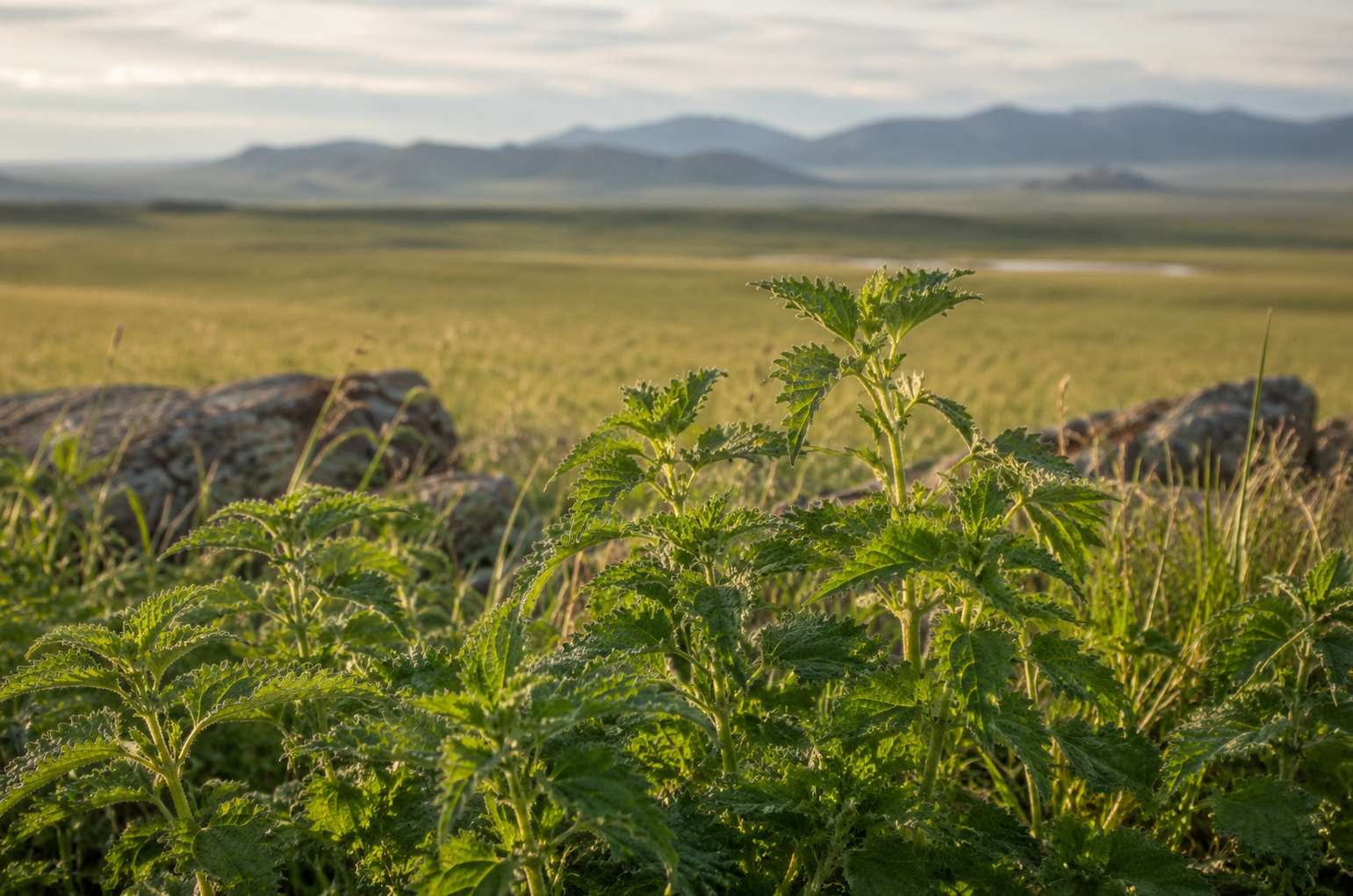 The Ancient Secret Growing Wild in Mongolia: Why Nettle Is Your Skin's Best Friend